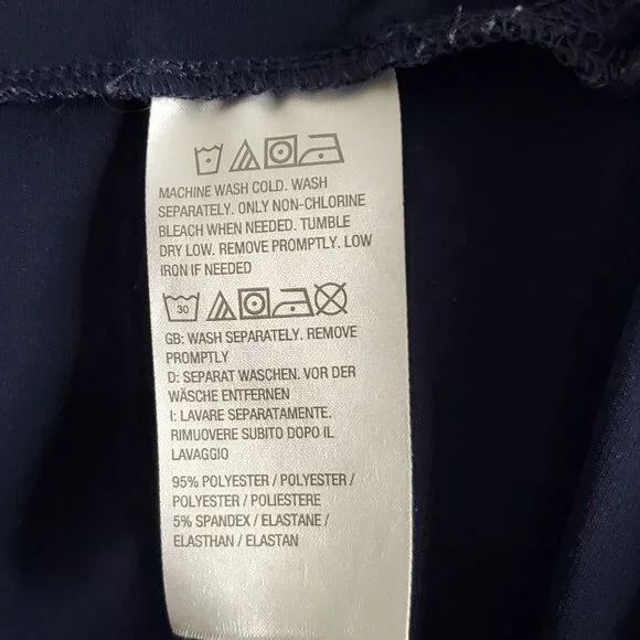 Susan Graver Modern Essentials Size 5X Tunic Top V-Neck Liquid Stretch Knit Blue - Picture 5 of 9